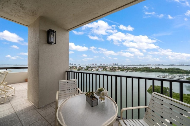 4 Belleview Blvd Unit 802, Belleair, FL 33756 - balcony with a water view