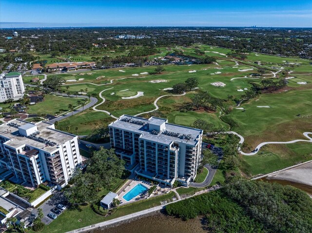 4 Belleview Blvd Unit 802, Belleair, FL 33756 - bird's eye view with view of golf course