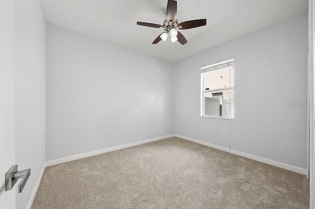 18677 Milton Keynes Ct, Land O Lakes, FL 34638 - carpeted empty room featuring a ceiling fan and baseboards
