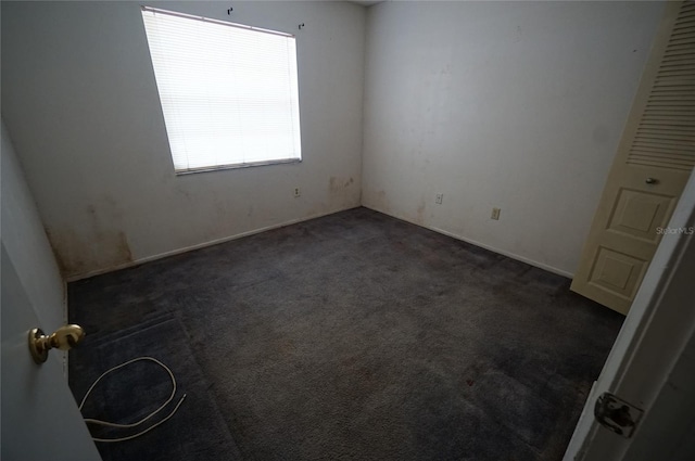 empty room featuring carpet floors