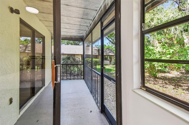 2953 Yucca Ct, Palm Harbor, FL 34684 - unfurnished sunroom with healthy amount of natural light