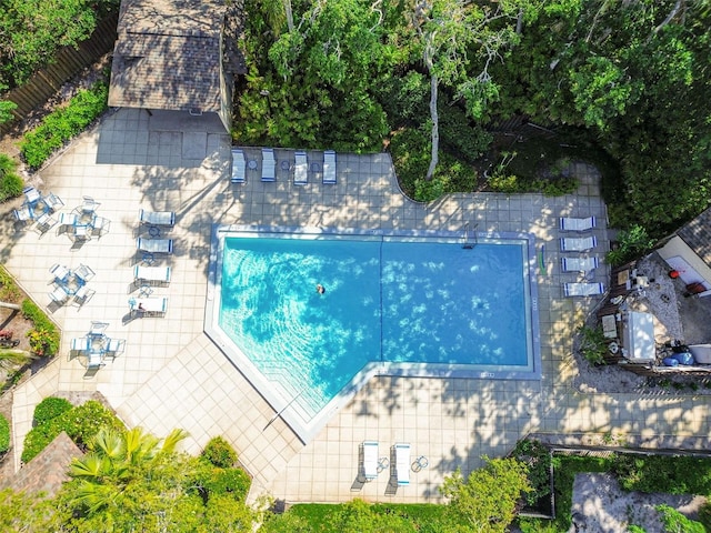 2953 Yucca Ct, Palm Harbor, FL 34684 - drone / aerial view of a pool