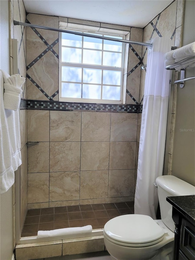 3506 54th Dr W Unit 108, Bradenton, FL 34210 - full bath with vanity, a stall shower, and toilet