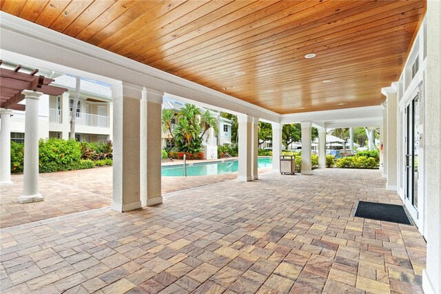 3506 54th Dr W Unit 108, Bradenton, FL 34210 - outdoor pool featuring a patio area