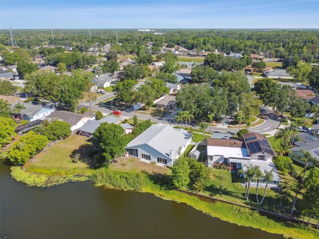 3238 Cullendale Dr, Tampa, FL 33618 - bird's eye view featuring a water view and a residential view