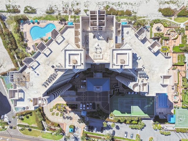 drone / aerial view
