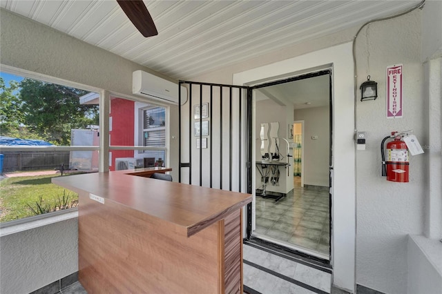 126 Ridgewood Ave, Brandon, FL 33510 - sunroom with a wall unit AC
