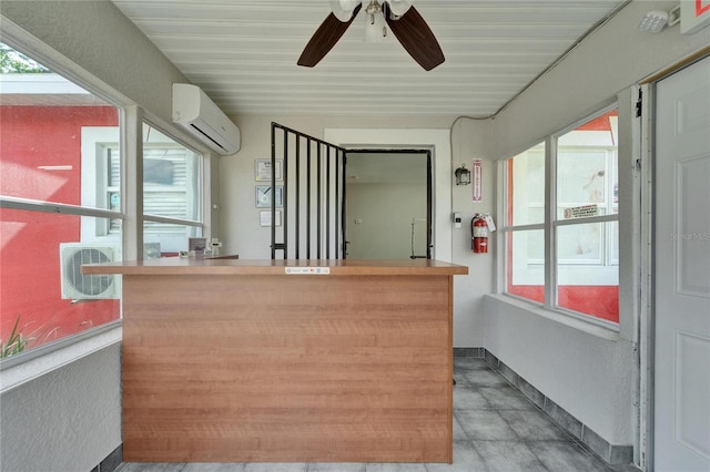126 Ridgewood Ave, Brandon, FL 33510 - reception area with a ceiling fan