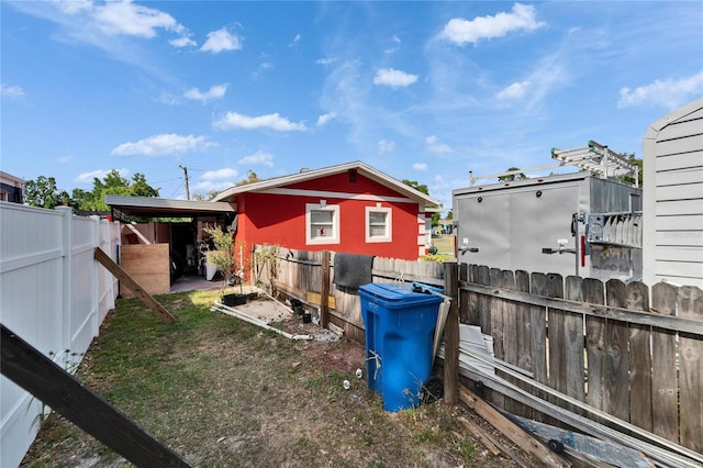 126 Ridgewood Ave, Brandon, FL 33510 - view of yard with fence