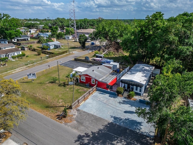 126 Ridgewood Ave, Brandon, FL 33510 - birds eye view of property featuring a residential view