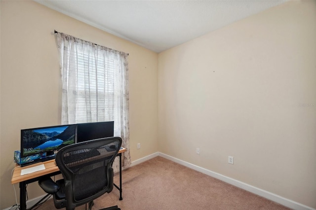 12831 White Bluff Rd, Hudson, FL 34669 - office space featuring baseboards and carpet