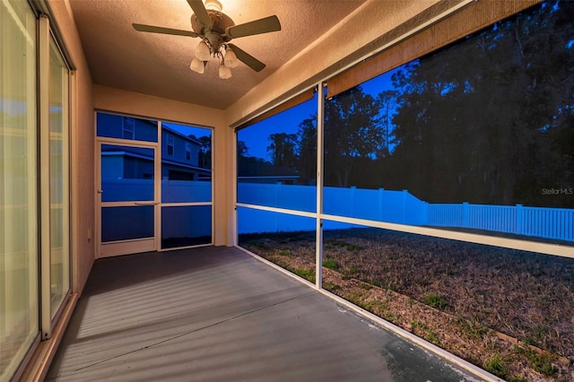 12831 White Bluff Rd, Hudson, FL 34669 - view of unfurnished sunroom