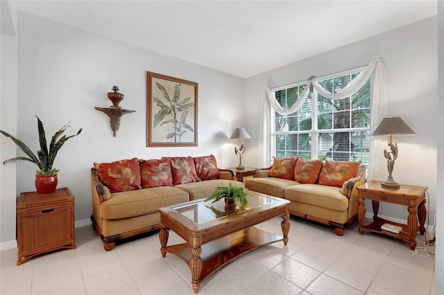 view of living room