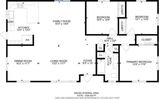 6268 39th Ave N, Saint Petersburg, FL 33709 - view of layout