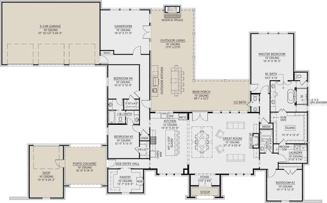 511 Avonwood, Tampa, FL 33625 - floor plan