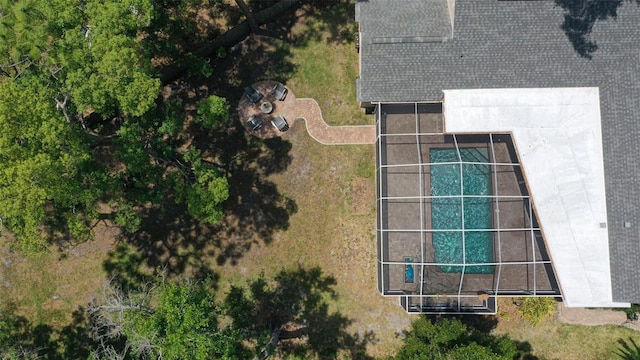 3906 Floyd Rd, Tampa, FL 33618 - aerial view of property and surrounding area