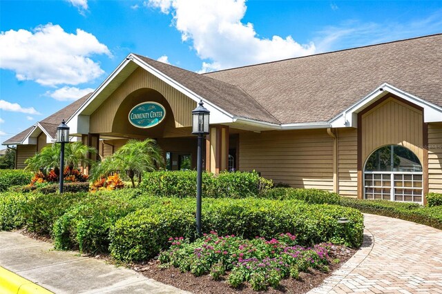 13613 Laraway Dr, Riverview, FL 33579 - view of front of home featuring a shingled roof