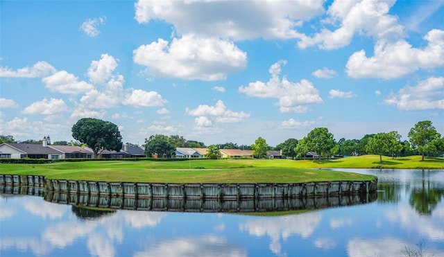 13613 Laraway Dr, Riverview, FL 33579 - water view with a local golf course