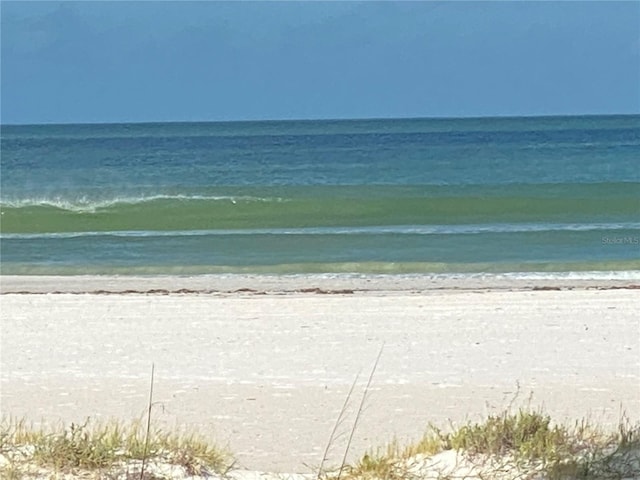 1115 Rue Des Chateaux Unit 2B, South Pasadena, FL 33707 - view of water feature featuring a view of the beach
