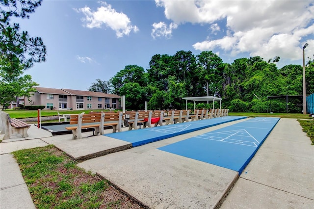 6428 Gloria Dr Unit 21, New Port Richey, FL 34653 - view of community with shuffleboard