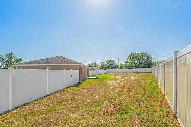 1 Pecan Course Cir, Ocala, FL 34472 - view of yard featuring a fenced backyard