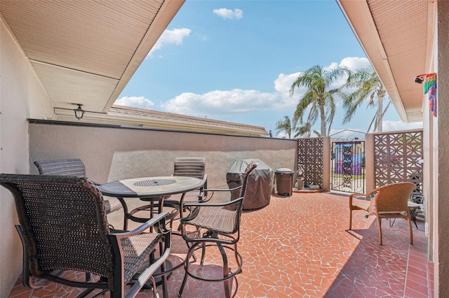 view of patio
