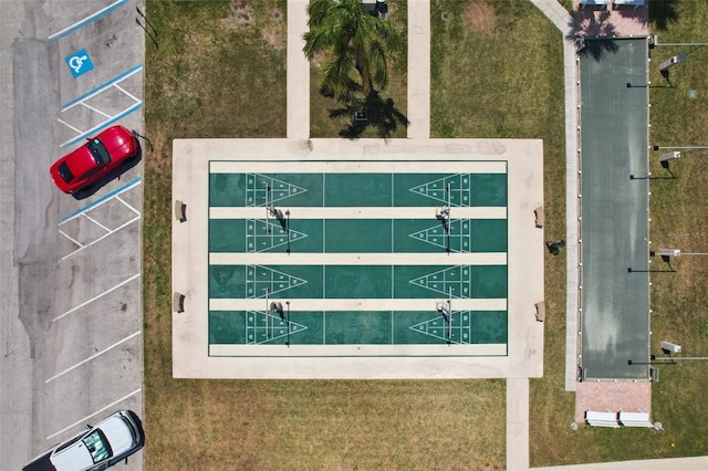 drone / aerial view