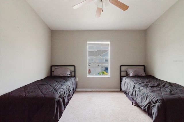 6260 Olivedale Dr, Riverview, FL 33578 - bedroom featuring carpet floors and a ceiling fan