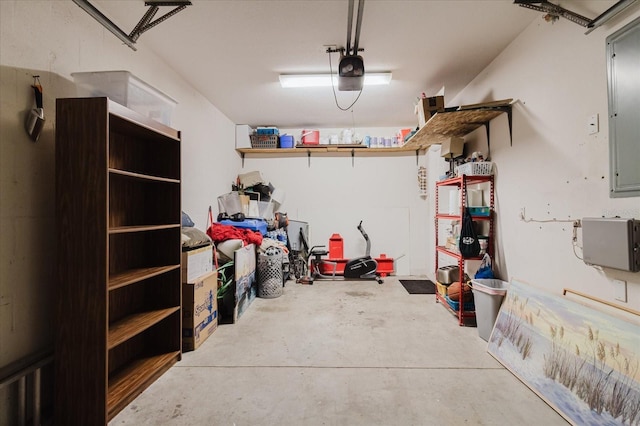 6260 Olivedale Dr, Riverview, FL 33578 - garage featuring electric panel