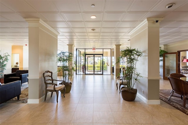 view of building lobby