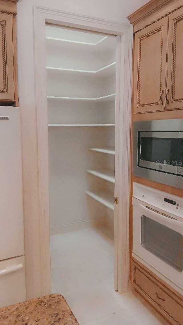 view of pantry