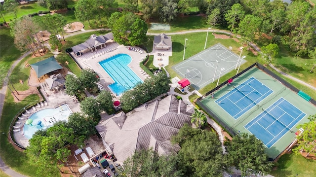 16516 Bridgewalk Dr, Lithia, FL 33547 - aerial view