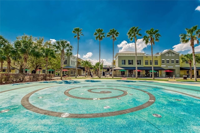 16516 Bridgewalk Dr, Lithia, FL 33547 - view of swimming pool with a residential view