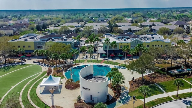16516 Bridgewalk Dr, Lithia, FL 33547 - birds eye view of property with a residential view
