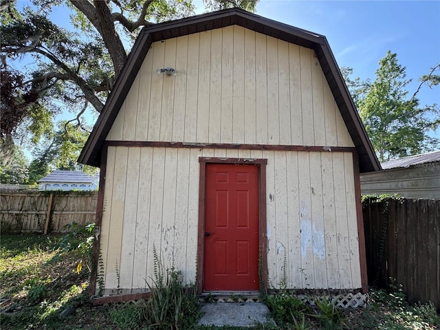 1703 N Taylor Rd, Brandon, FL 33510 - view of shed with fence