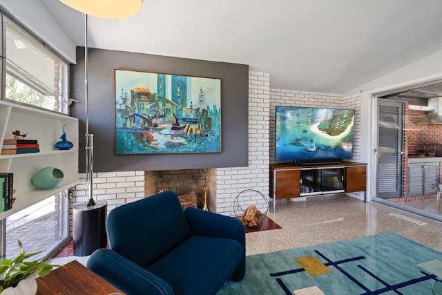 view of living area
