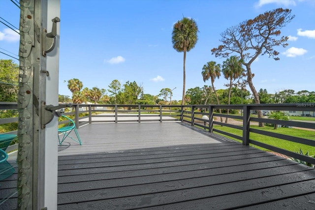 view of deck