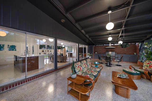 view of community lobby