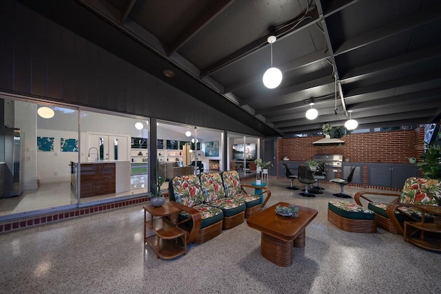 view of community lobby