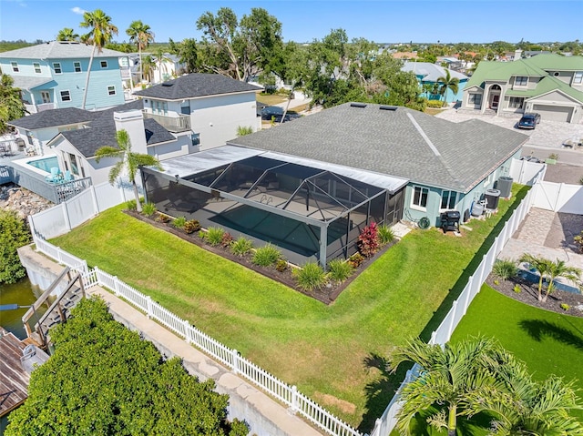 6604 Dolphin Cove Dr, Apollo Beach, FL 33572 - aerial view of residential area