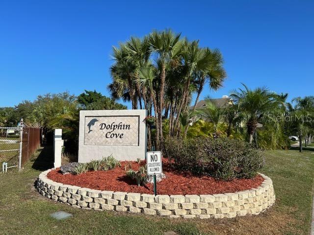 6604 Dolphin Cove Dr, Apollo Beach, FL 33572 - view of community / neighborhood sign