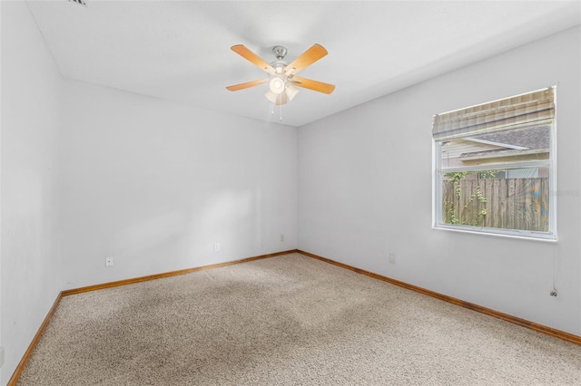 3001 Folklore Dr, Valrico, FL 33596 - spare room with carpet and a ceiling fan