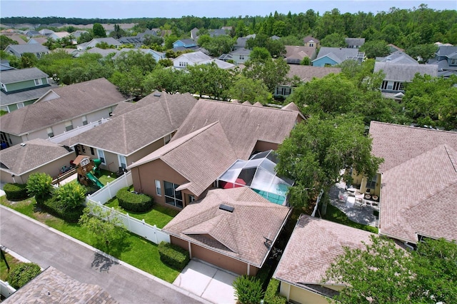 10309 Marchmont Ct, Tampa, FL 33626 - aerial perspective of suburban area
