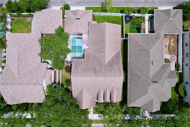 10309 Marchmont Ct, Tampa, FL 33626 - bird's eye view of a pool