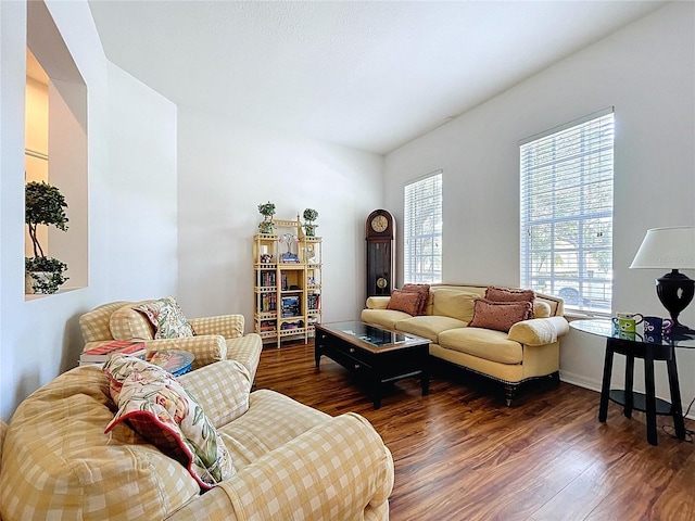 10309 Marchmont Ct, Tampa, FL 33626 - living area with wood finished floors