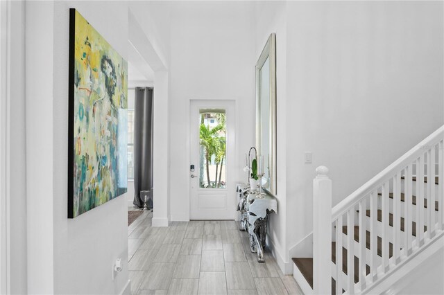 view of foyer