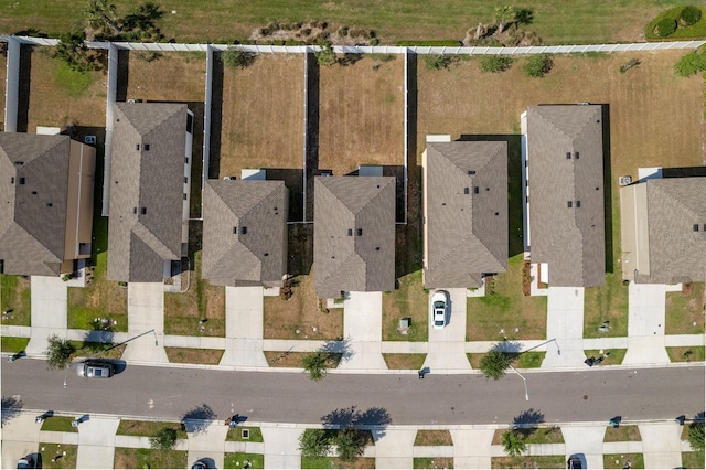 aerial perspective of suburban area