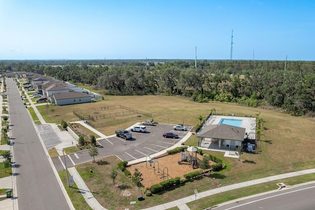drone / aerial view