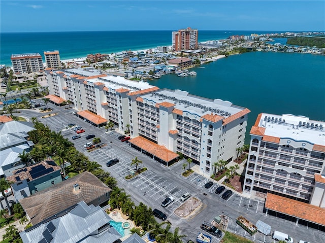 17735 Gulf Blvd Unit 304, Redington Shores, FL 33708 - view of urban area featuring a large body of water and apartment complex