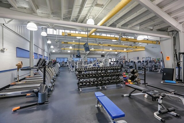 1915 W Del Webb Blvd, Sun City Center, FL 33573 - view of workout area